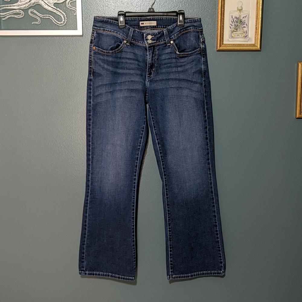 12 Levi's 529 Curvy Bootcut Jeans